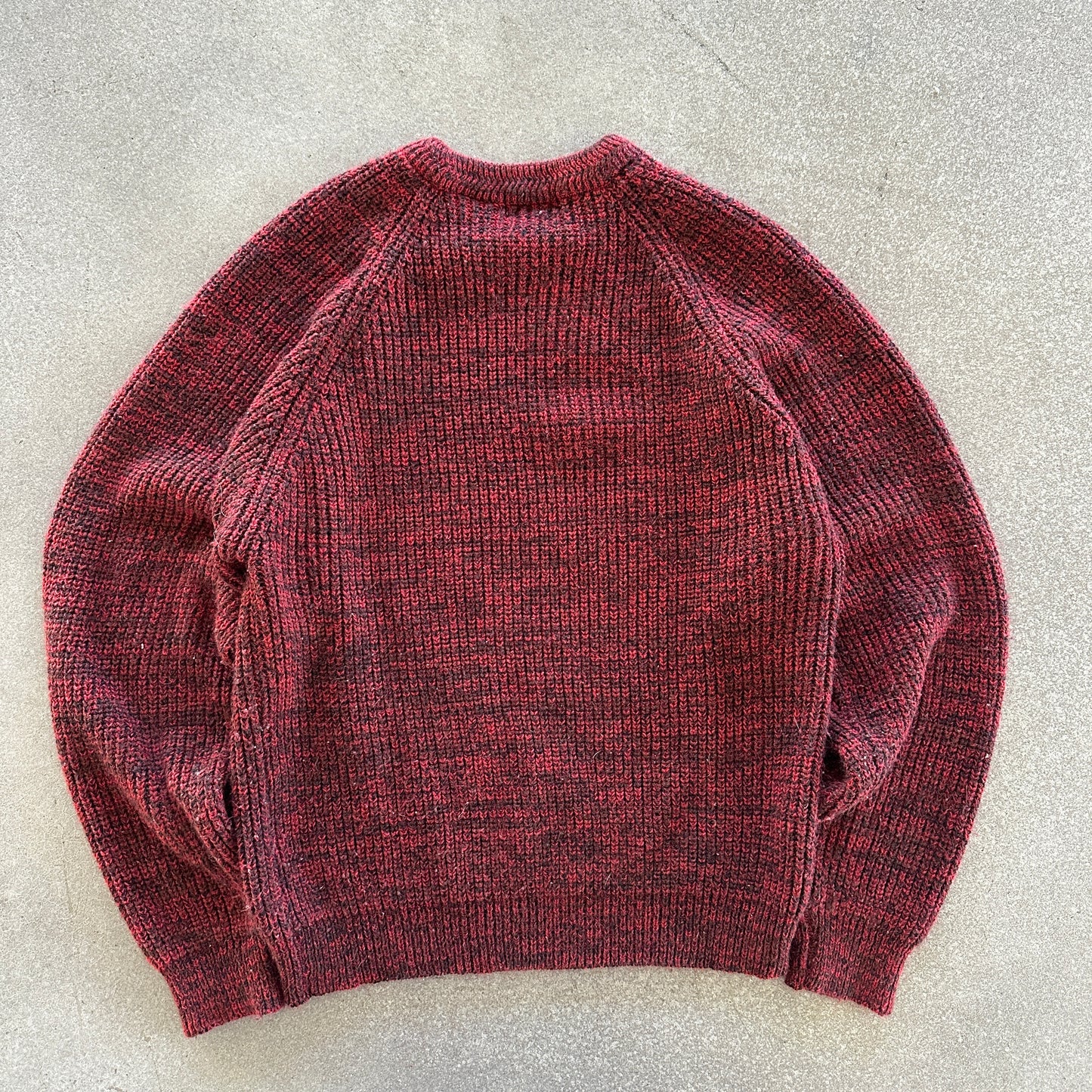 Saugatuck Tight Knit Fisherman Sweater Crewneck 90's - M