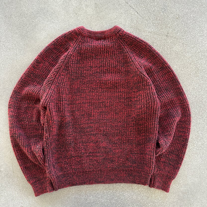 Saugatuck Tight Knit Fisherman Sweater Crewneck 90's - M