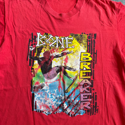 Bone Breaker Distressed Graphic Surf Shirt 90's - XL
