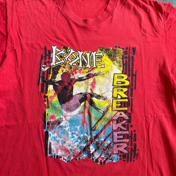 Bone Breaker Distressed Graphic Surf Shirt 90's - XL hover