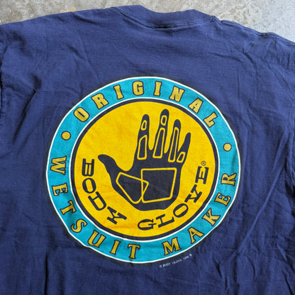 Body Glove Double Sided Big Logo Graphic Shirt 90's - XL