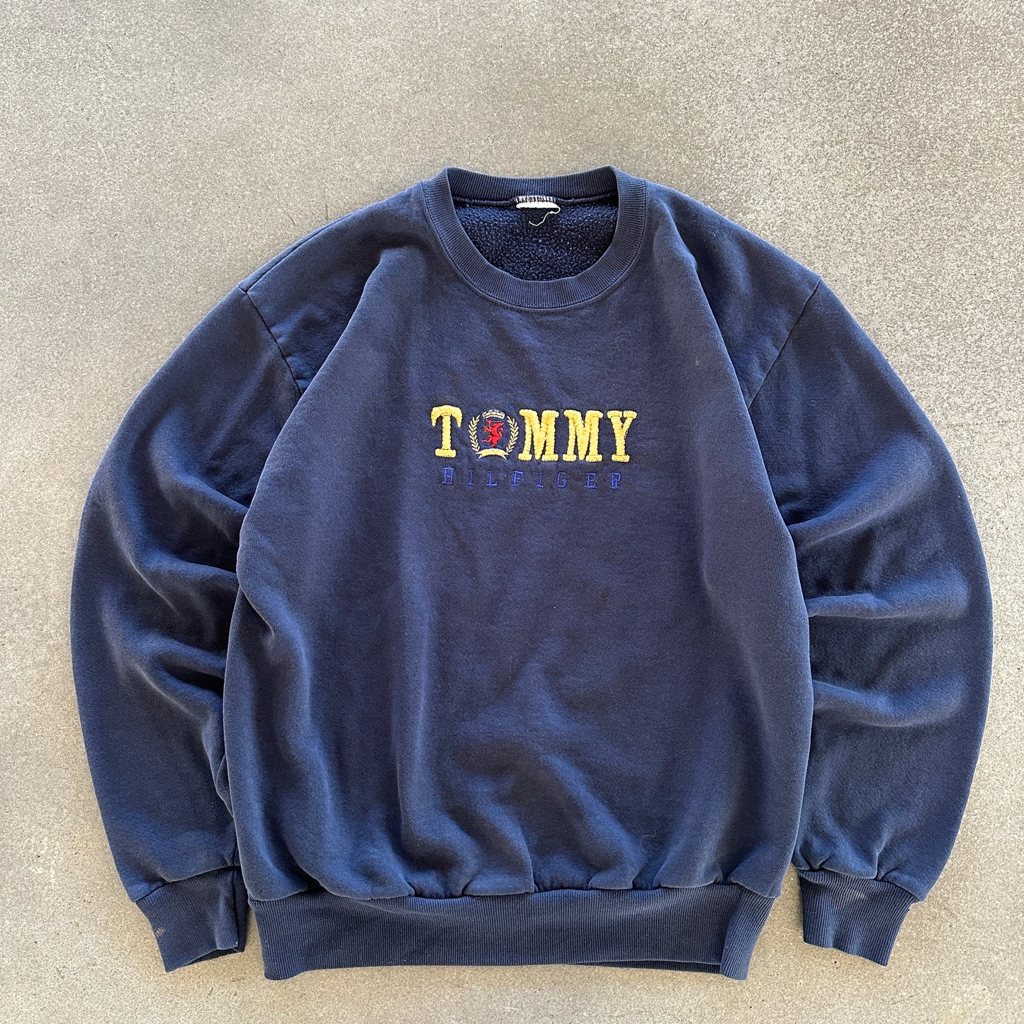Tommy Hilfiger Embroidered Sweatshirt Crewneck 90's - M
