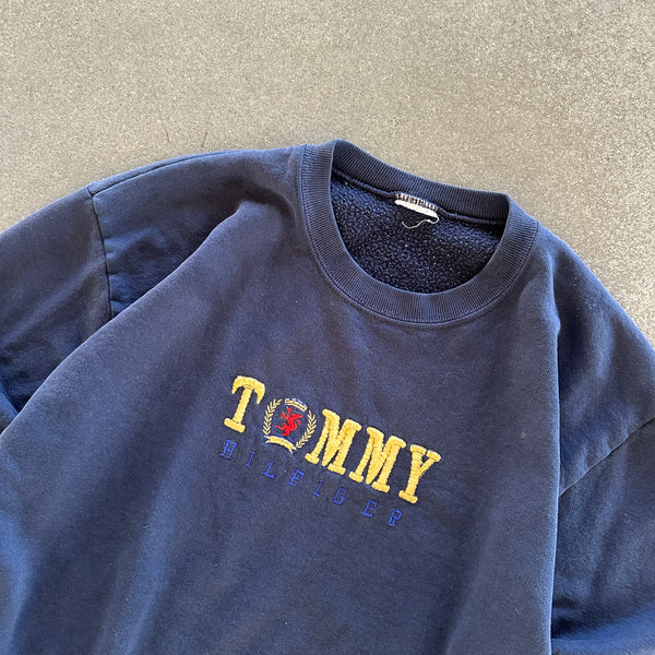 Tommy Hilfiger Embroidered Sweatshirt Crewneck 90's - M hover