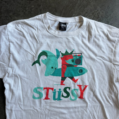 Stussy King Surfer Adrian Johnson Collab Graphic Shirt 00's - L
