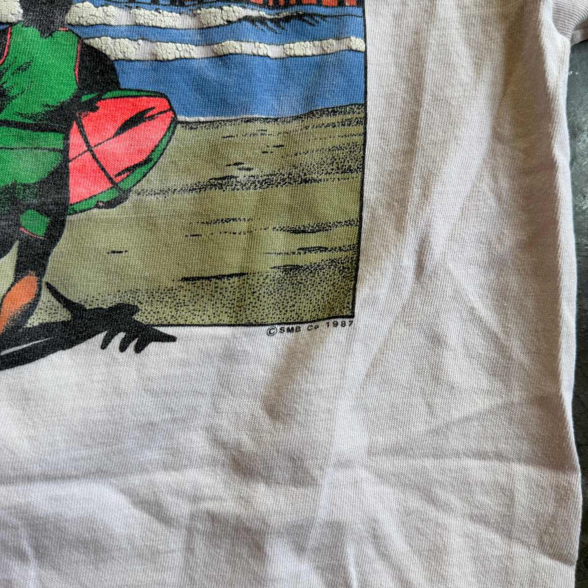 Hobie Double Sided Graphic Shirt Wave 80's - S