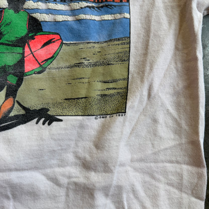 Hobie Double Sided Graphic Shirt Wave 80's - S