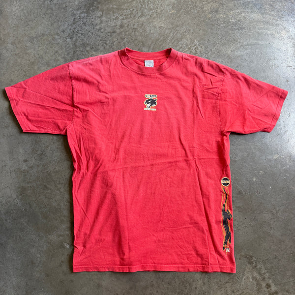 Ocean Pacific Faded Panther Tri Hit Graphic Shirt 00's - XL