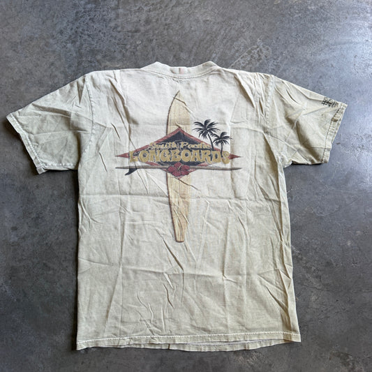 Crazy Shirts South Pacific Longboards Graphic Shirt 00's - M