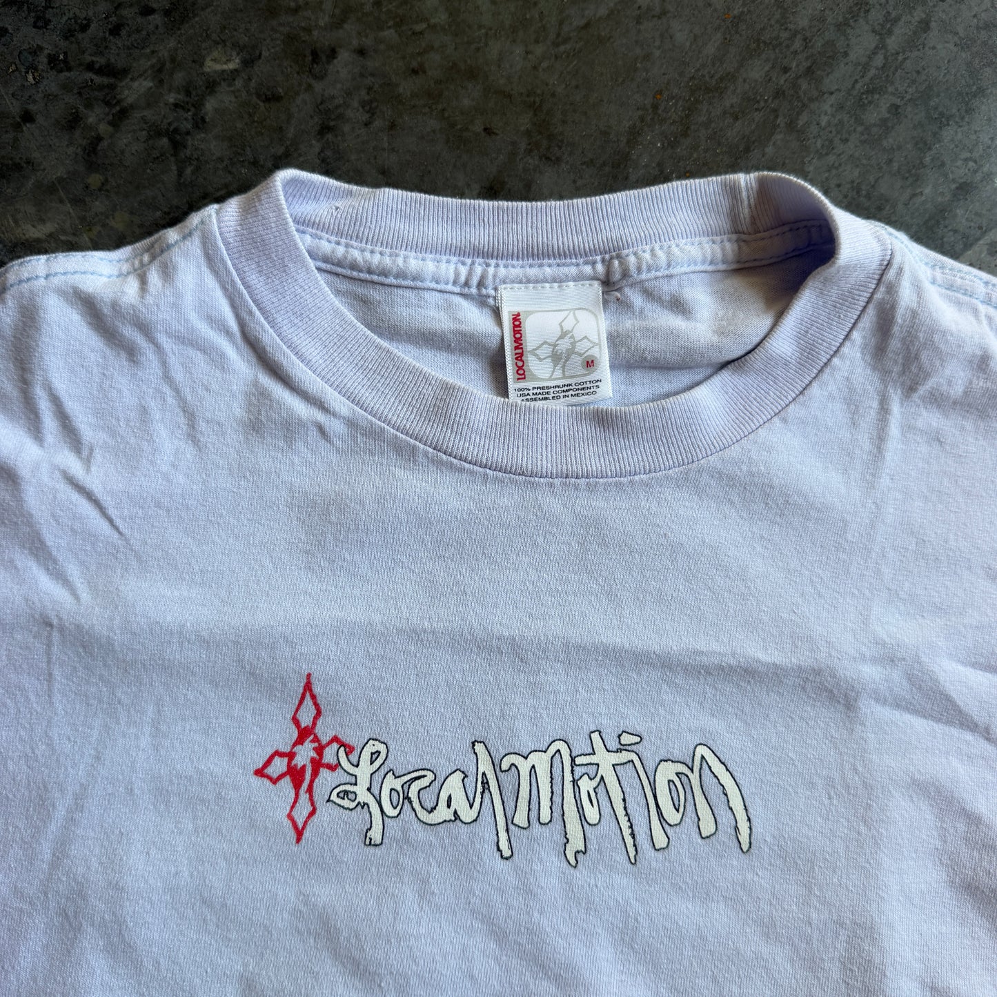 Local Motion Graphic Double Sided Shirt 00's - M