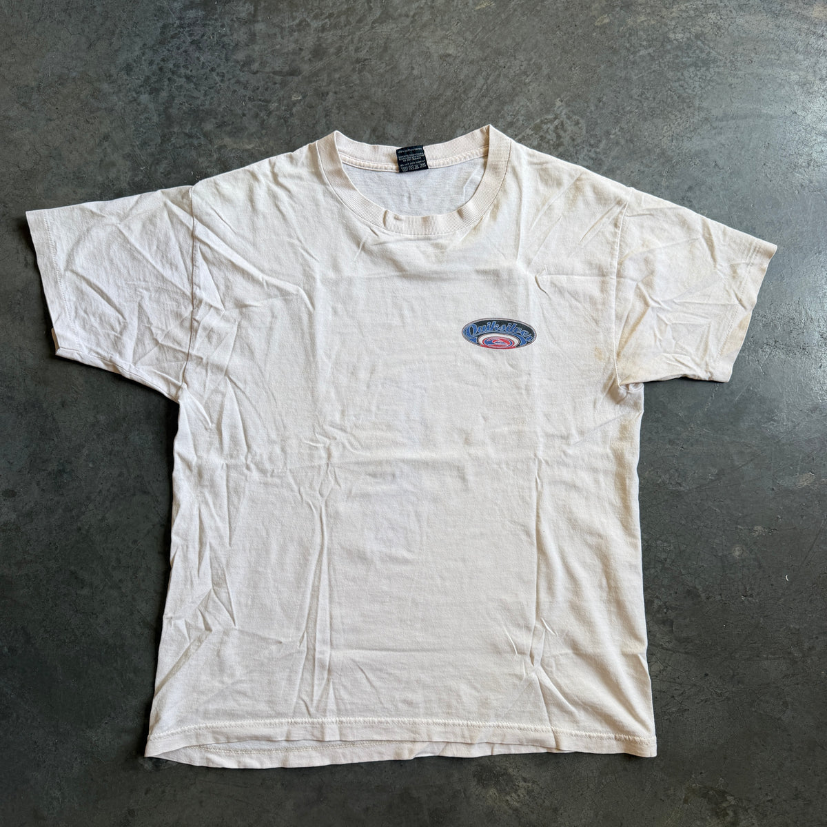 Quiksilver Double Sided Big Logo Graphic Shirt 90's - M