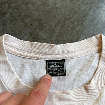 Quiksilver Double Sided Big Logo Graphic Shirt 90's - M