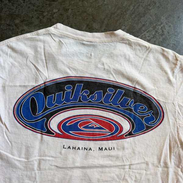 Quiksilver Double Sided Big Logo Graphic Shirt 90's - M hover