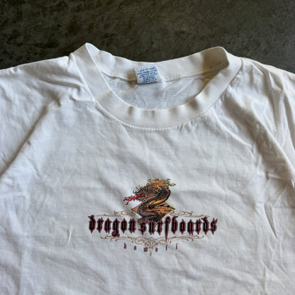 Crazy Shirts Dragon Surfboards Double Sided Graphic Shirt 90's - XL