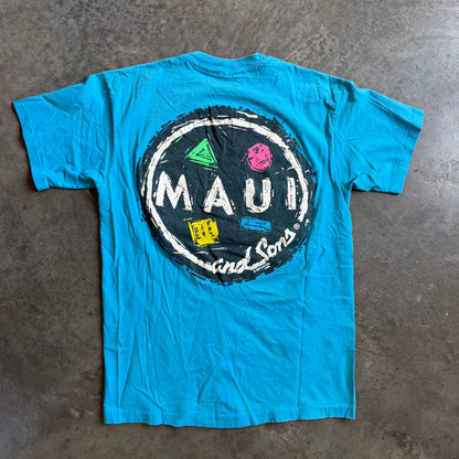 Maui and Sons Double Sided Graphic Shirt 90's - S