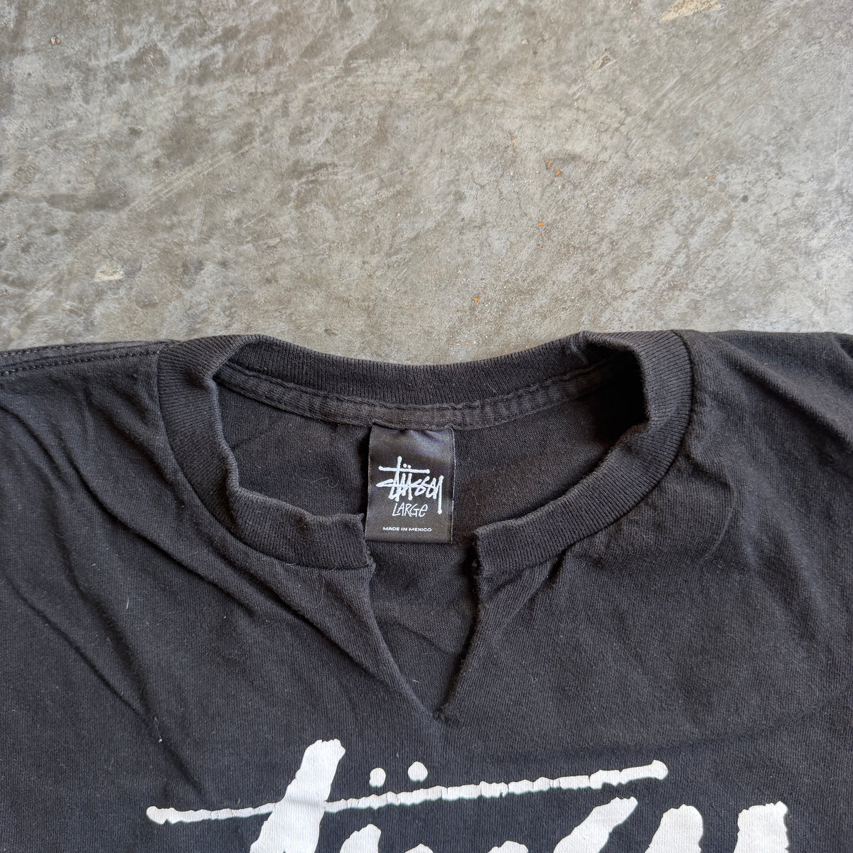 Stussy World Tour US/CA Graphic Shirt 00's - M