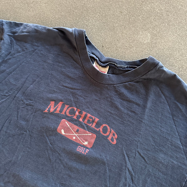 Michelob Golf Alcohol T Shirt Faded 90's - XL hover