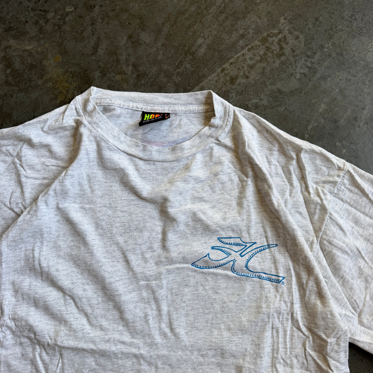 Hobie Double Sided Graphic Boat Compass Shirt 80's - L