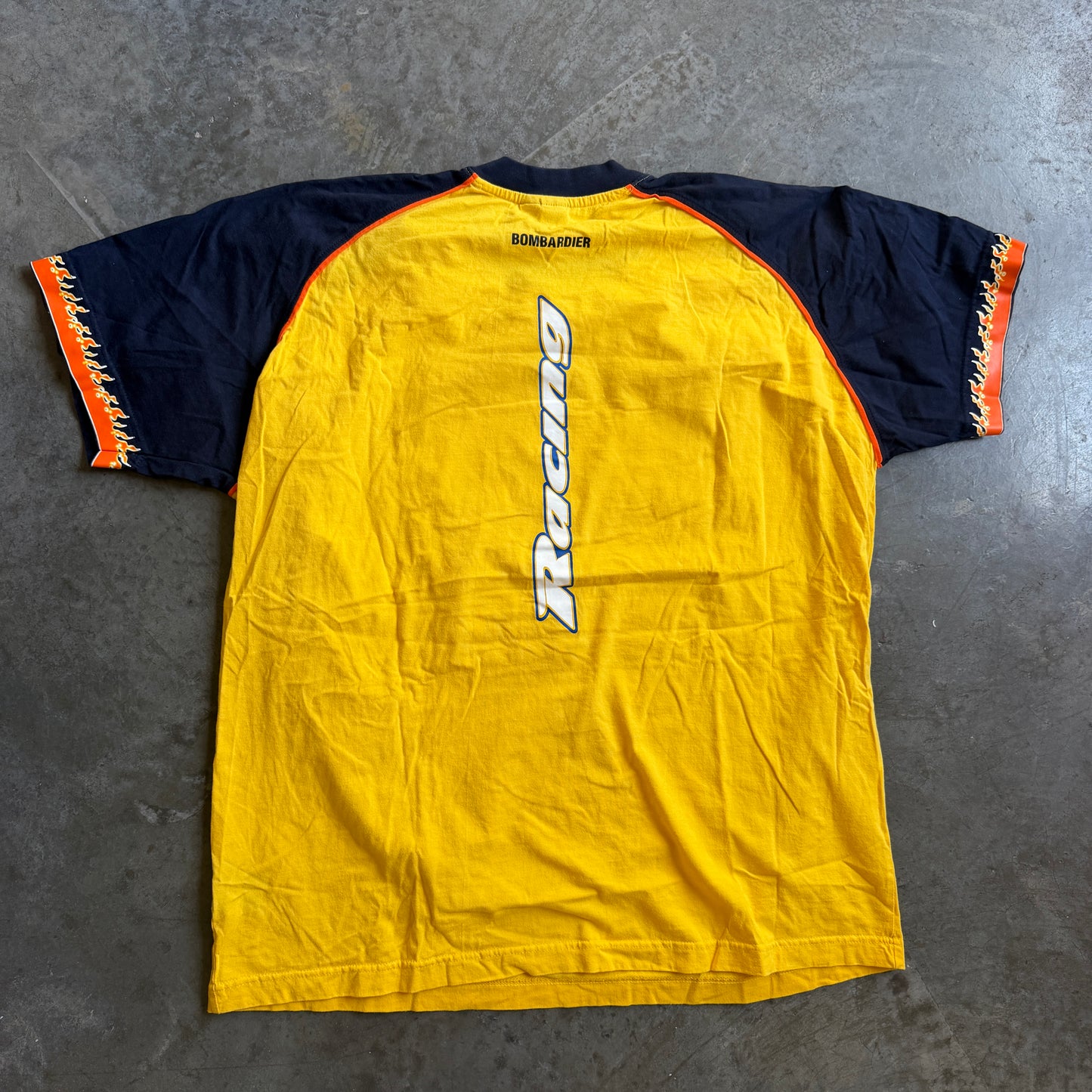 Seadoo Racing Team Flame Graphic Shirt 00's - XL