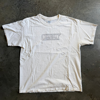 Community Service Surf Graphic Art Tee Shirt 90's - L