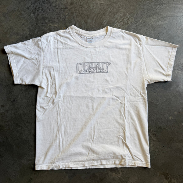 Community Service Surf Graphic Art Tee Shirt 90's - L hover
