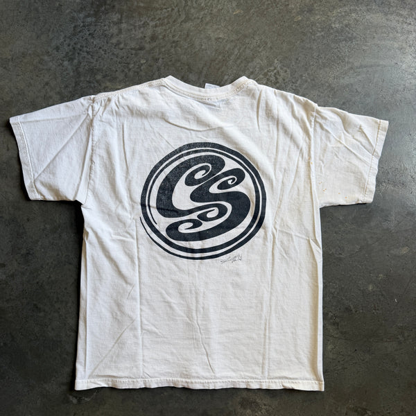 Community Service Surf Graphic Art Tee Shirt 90's - L