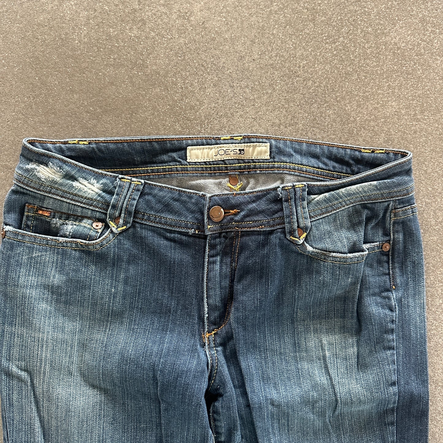 Joe's Jeans Flare Boot Mid Rise Pants USA Made 90's - 32