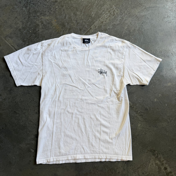 Stussy Basic Double Sided Graphic Tee Shirt 00's - S hover