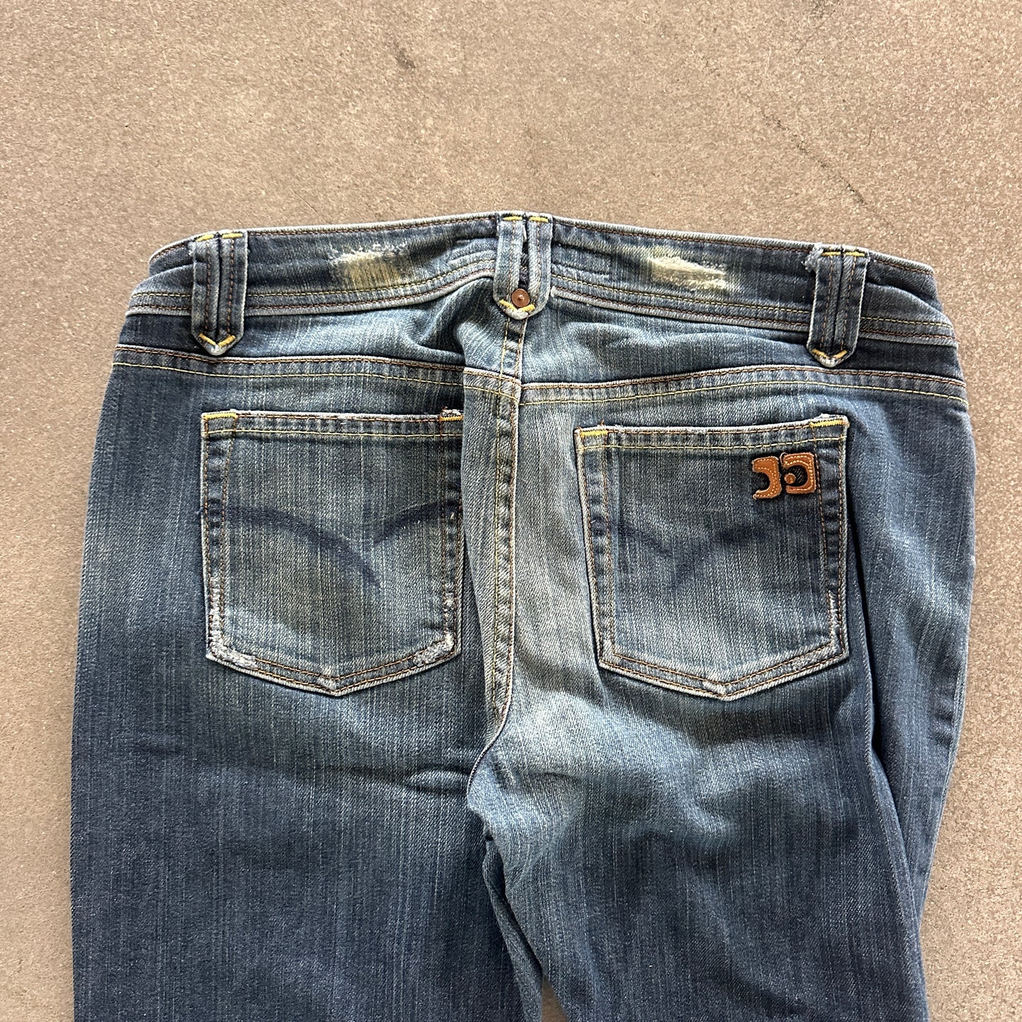 Joe's Jeans Flare Boot Mid Rise Pants USA Made 90's - 32