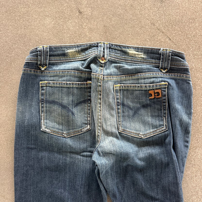 Joe's Jeans Flare Boot Mid Rise Pants USA Made 90's - 32