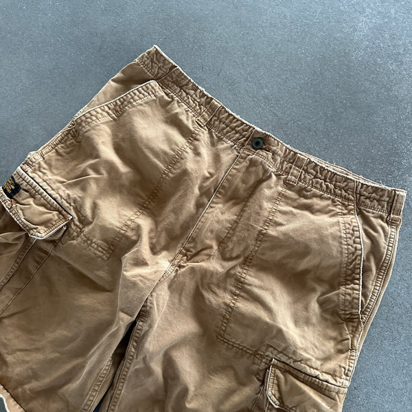 Polo Ralph Lauren Military Surplus Cargo Shorts Paratrooper Baggy 90's - 36 hover