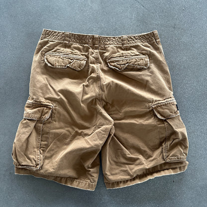 Polo Ralph Lauren Military Surplus Cargo Shorts Paratrooper Baggy 90's - 36