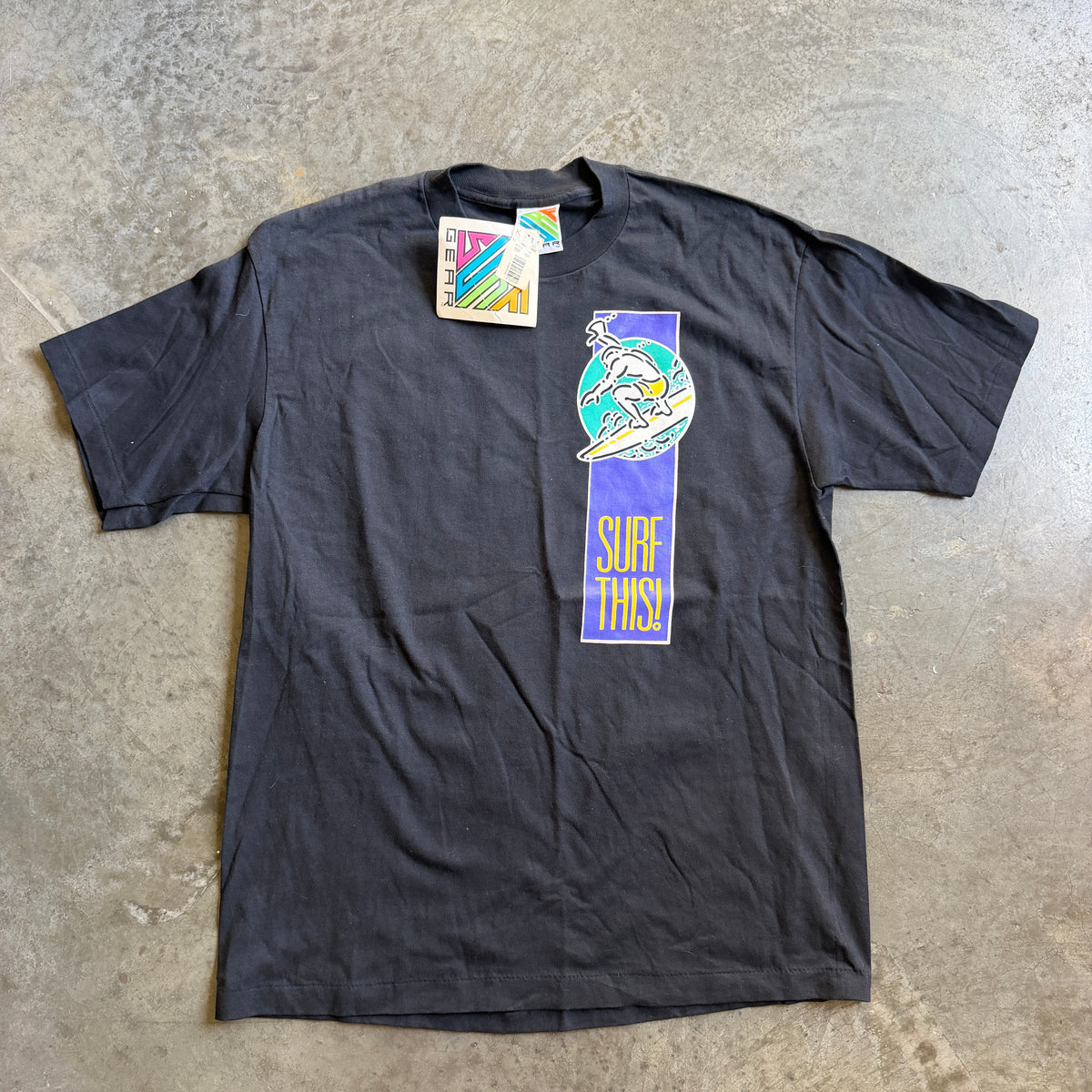 Surf Gear Deadstock NWT Surf This Graphic Shirt 90's - L