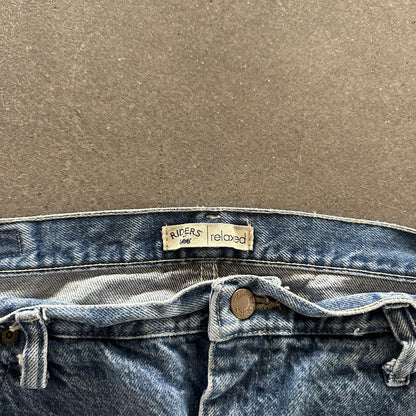 Riders by Lee Relaxed Fit 9" Leg Womens Jeans 00's - 34