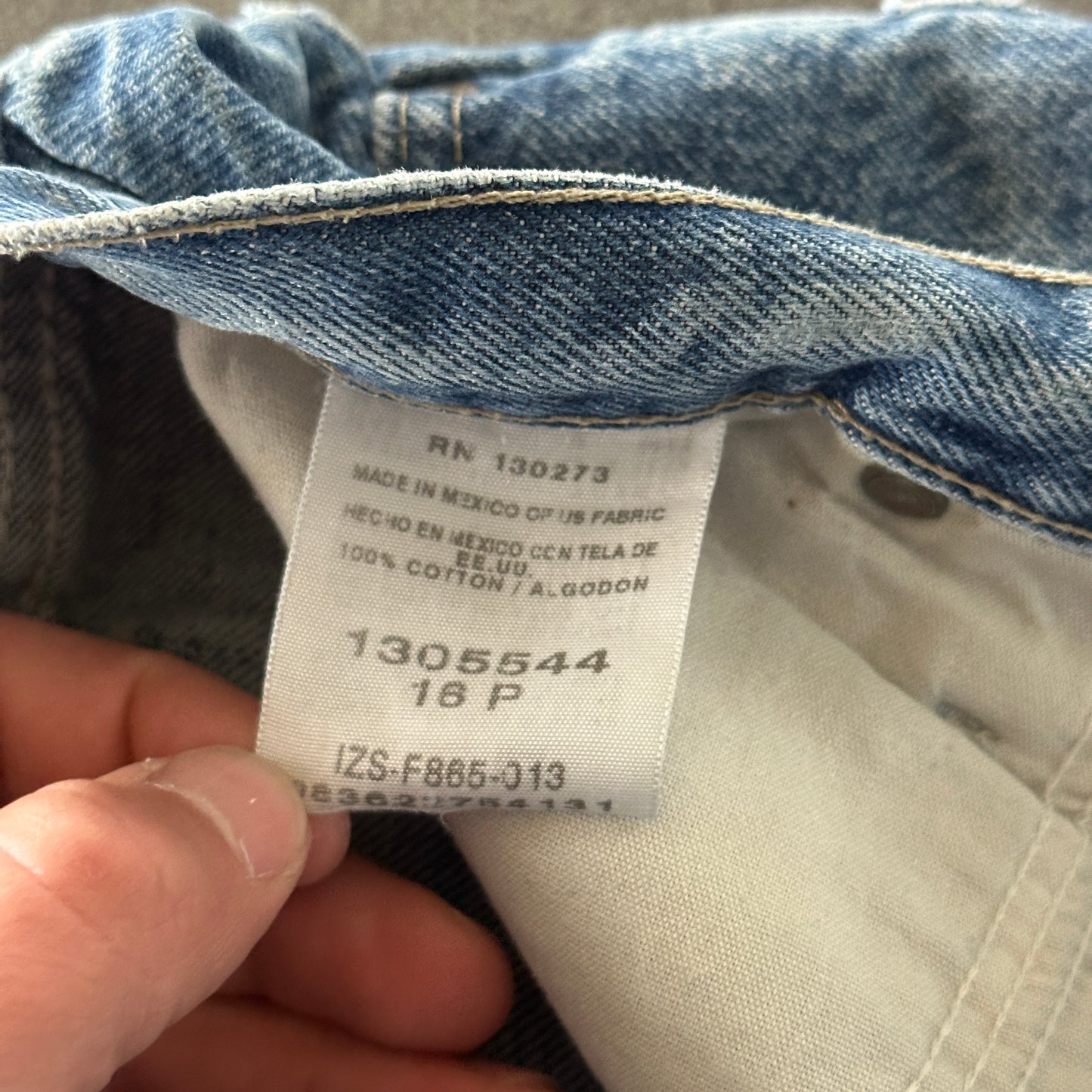 Riders by Lee Relaxed Fit 9" Leg Womens Jeans 00's - 34