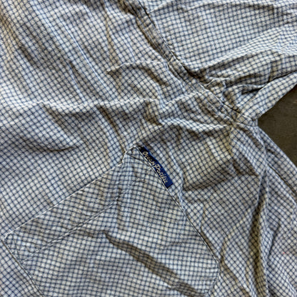 Ocean Pacific Plaid Button Up Shirt Checkered 90's - XL