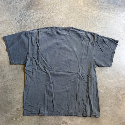 Hawaiian Surfer Longboard Graphic Faded Shirt 00's - XL