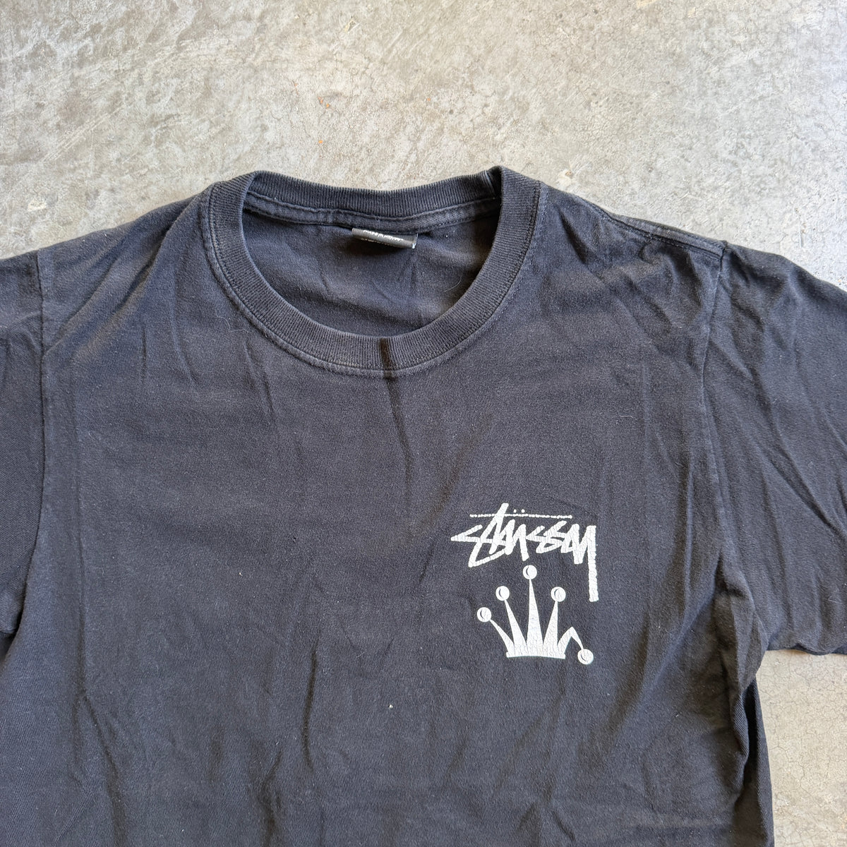 Stussy Regal Crown Double Sided Shirt 00's - S
