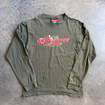 Quiksilver Long Sleeve Graphic Shirt Y2K Surf 00's - S