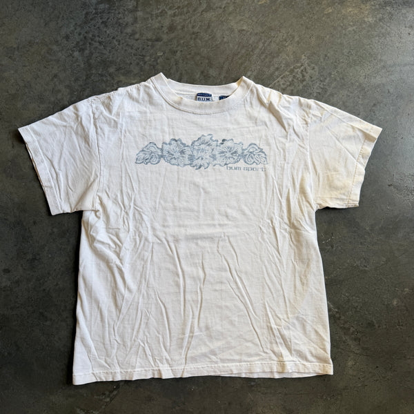 BUM Sport Floral Graphic Shirt Faded 90's - S