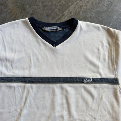 Quiksilver V Neck Lightweight Shirt 00's - S
