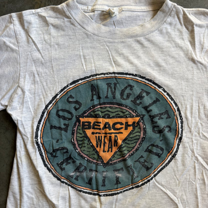 Los Angeles Beach Wear Faded Art Shirt 90's - S