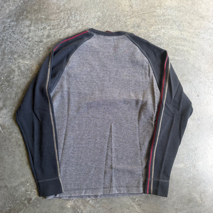 Modern Culture Y2K Surf Stripe Sweater Long Sleeve Shirt 00's - S