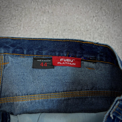Fubu Platinum Baggy Fat Albert Carpenter Skater Jeans 00's - 42