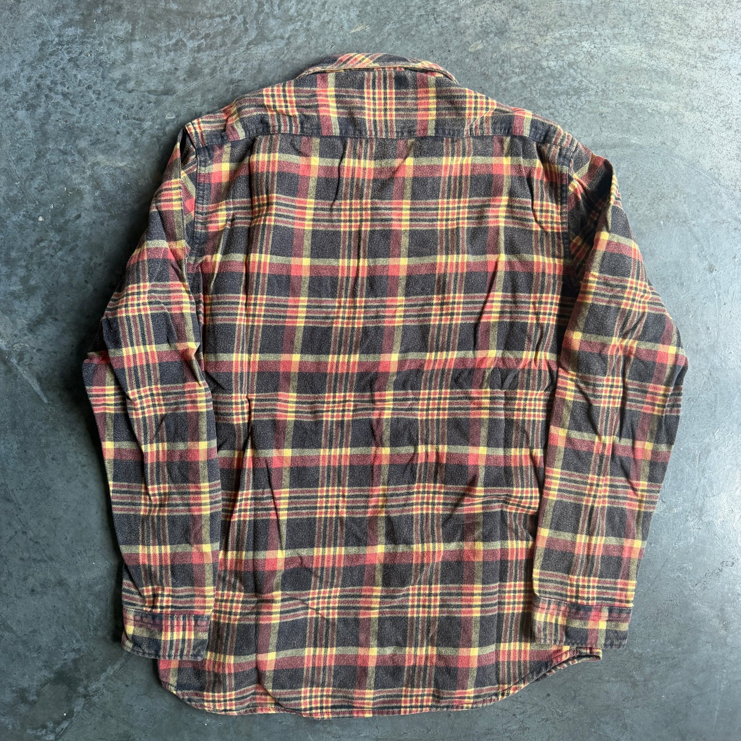Quiksilver Flannel Soft Plaid Surf Button Up Shirt 00's - L