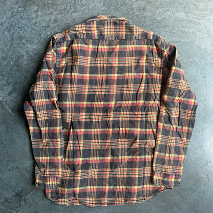 Quiksilver Flannel Soft Plaid Surf Button Up Shirt 00's - L