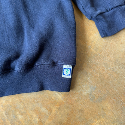 Discus Athletic Crewneck Sweatshirt Blank Navy Blue 90's - M