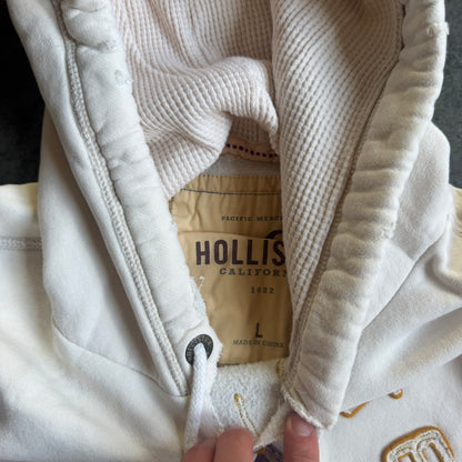 Hollister Surf Open Embroidered Y2K Mall Hoodie Sweatshirt 00's - L