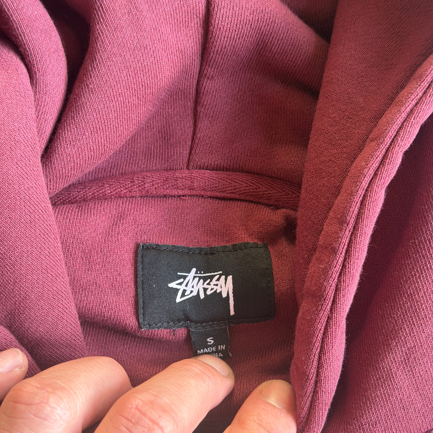 Stussy Surf Global Corporation Embroidered Hoodie Sweatshirt 00's - S