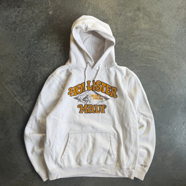 Hollister Y2K North Shore Maui Hoodie Sweatshirt Embroidered 00's - XL