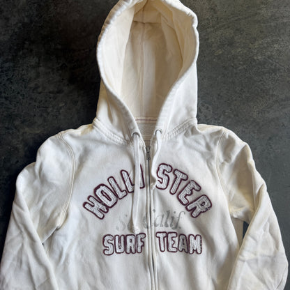 Hollister Surf Team Hooded Full Zip Jacket Y2K 00's - Womens S